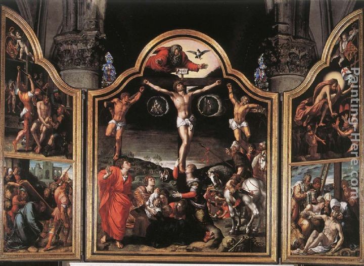 Bernaert van Orley Altarpiece of Calvary